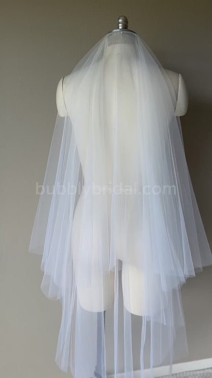 Soft Tulle Drop Veil